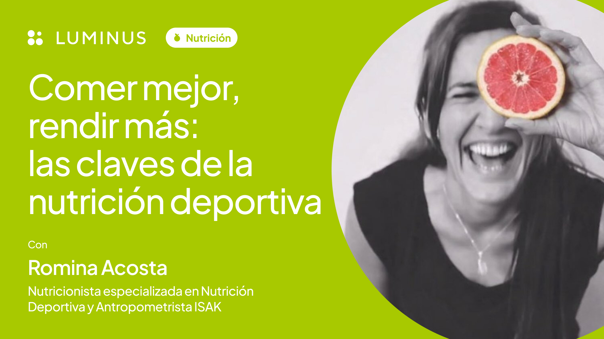 Comer mejor, rendir más: las claves de la nutrición deportiva